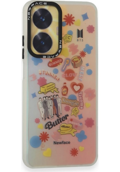Realme C55 Kılıf Estoril Desenli Seri Silikon Kapak
