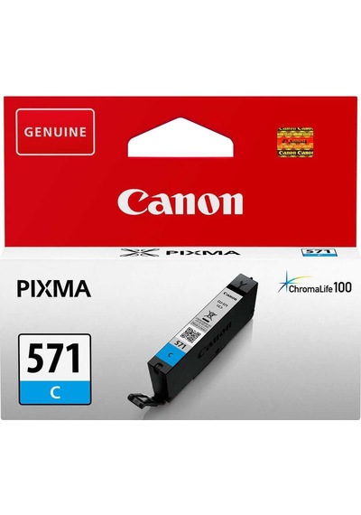 Canon CLI-571C Mavi Mürekkep Kartuş 0386C001AA