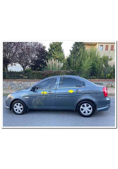 Db Chrome Hyundai Accent Era Kapı Kolu Nikelajı 4 Kapı P.Çelik N11.309