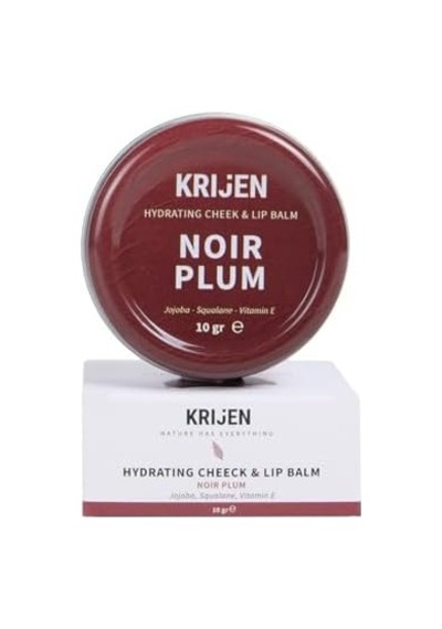 Noir Plum Mürdüm Renkli Dudak & Yanak Balmı Bitkisel Krem Allık&ruj&far