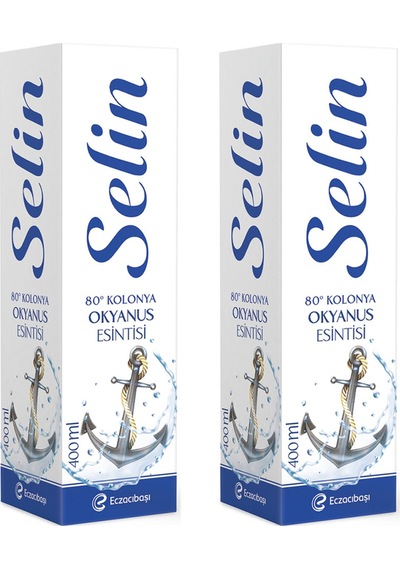 Selin Okyanus Esintisi Kolonya Pet 400 Ml 2 Adet