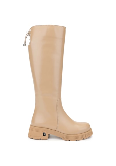 Tamer Tanca Kadın Hakiki Deri Camel Casual Çizme 33 2041 Bn Czm Sk24-25 Camel Dr Camel