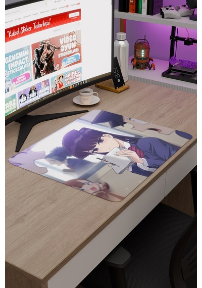 Komi Can't Communicate Dikişli Kauçuk Oyuncu Mousepad V4 - 48x40 Xl Gaming Mouse Pad
