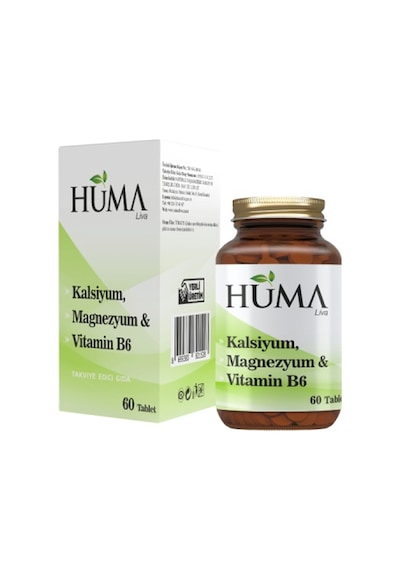 Naturalive Hüma Kalsiyum Magnezyum Vitamin B6