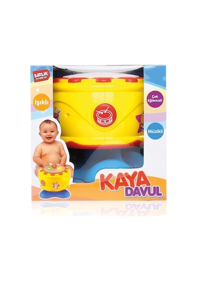 Mey İthalat Urt009-01 Müzikli Ve Işıklı Kaya Davul