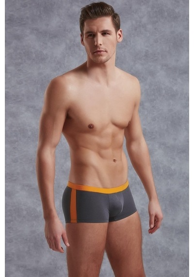 Doreanse Erkek Modal Antrasit Torbalı Mini Paça Boxer 1744