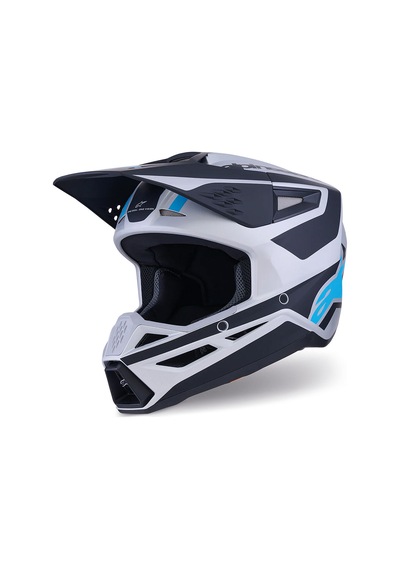 Alpinestars Sm3 Heath Off-road Kaskı Siyah Gri Siyah / Gri