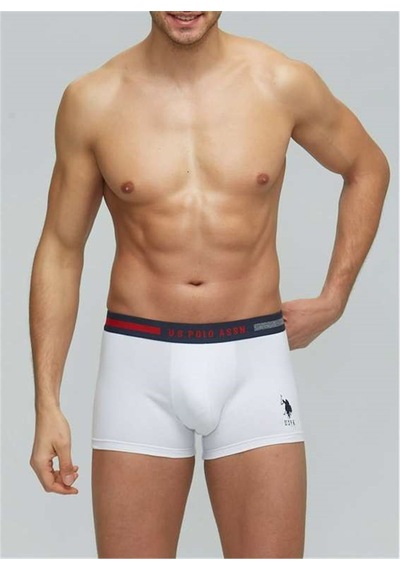 U.S. Polo Assn. U.s Polo Assn. 80155 Erkek 3 Lü Boxer-lacivert&grimelanj&beyaz Lacivert