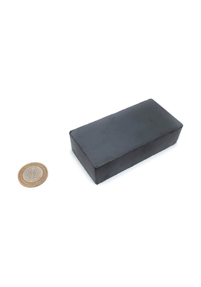 100x50x25 mm Ferrit - Seramik İşleme Mıknatıs (Y35 Kalite)