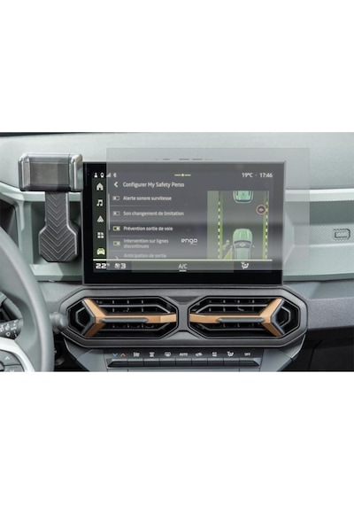 Renault Duster E-tech 10.1 İnç Mat Ekran Koruyucu Multimedya