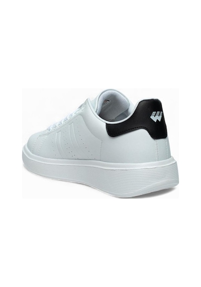 Wickers Trendyshose Wcs-2977 Anatomic Rahat Poli Taban Hafif Unisex Spor Ayakkabı Beyaz Siyah