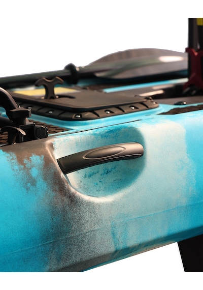 Sup Pro Tek Kişilik Pedallı Balıkçı Kanosu Mavi Kamuflaj