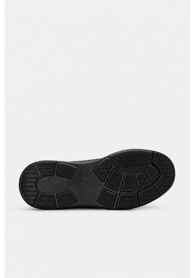 Fast Step Hakiki Deri Siyah Erkek Casual Ayakkabı 166ma1006