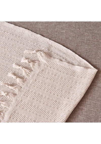 Soft Koltuk Şalı - Gri - 180x210 Cm Renkli