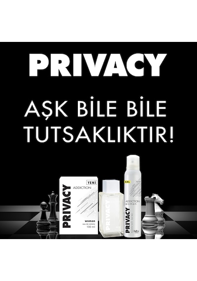 Privacy Addiction Woman Kadın Alüminyumsuz Vegan Deodorant 4x200 Ml