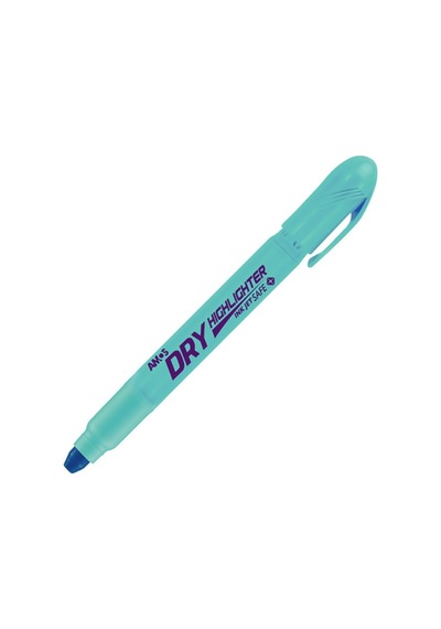 Amos Dry Jel Fosforlu Kalem Pastel Mavi