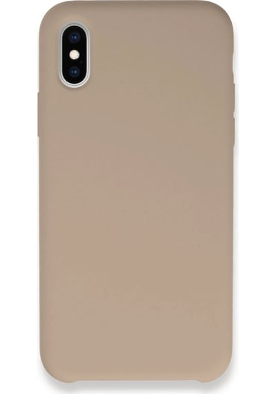Cosmotex Newface Apple iPhone Uyumlu  X Kılıf Lansman Legant Silikon - Açık Pembe