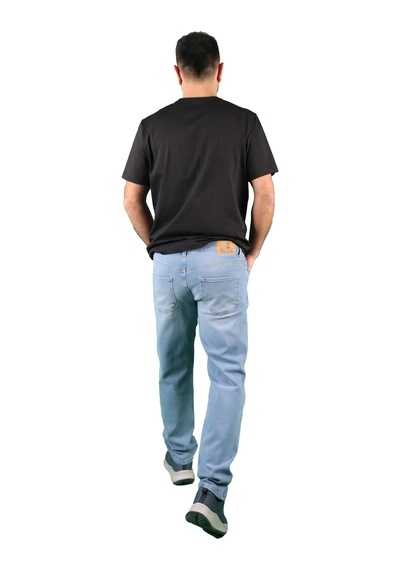 Erkek Kot Pantolon Açık Mavi