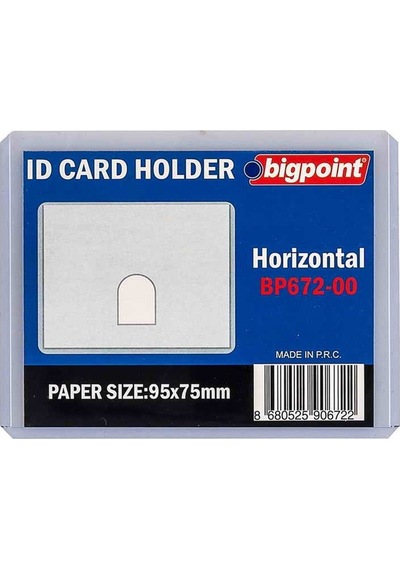 Bigpoint Kart Kabı Şeffaf 95x75mm X 10 Adet