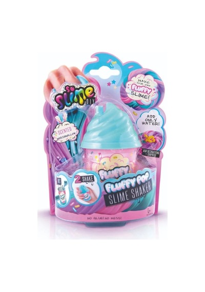 Fluffy Slime Marshmallow Dokulu Mavi
