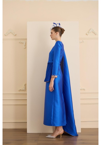 Senna Tulıpan Dress Saks Saks