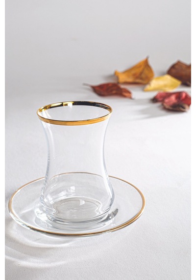 Rakle Avantgarde Gold 12 Parça Çay Seti 150 Cc Çok Renkli