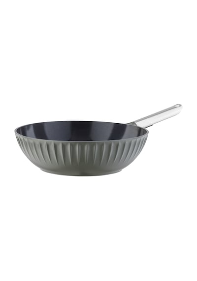 Madame Coco Freya Wok Tava - Yeşil - 30 CM