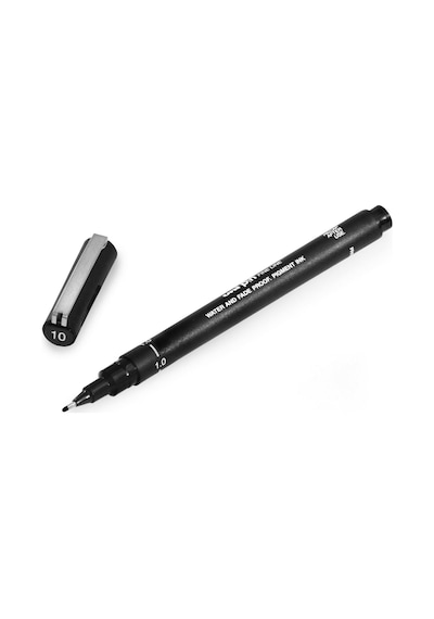 Uni-ball Çizim Kalemi Akrilik Uçlu Fine Line Pin 1.0 Mm Siyah Pın 10-200 S