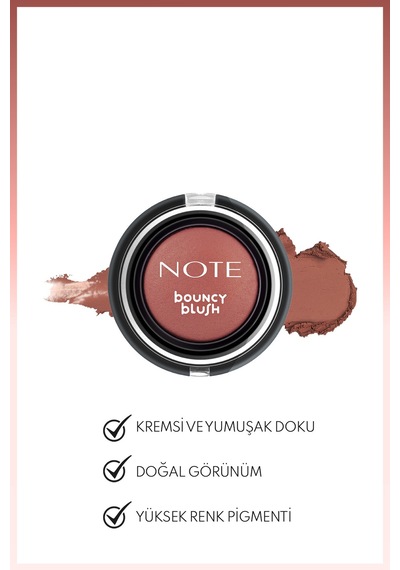 Bouncy Blush Yumuşak Kremsi Allık - 04 Sunkiss Diğer