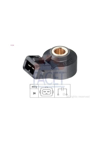 Mercedes C200 W203 Vuruntu Sensoru 2000-2006 Facet 93148