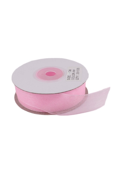 Organze Kurdele 30 Mm 22 Metre Pembe N11.1344