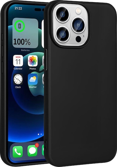 Apple Uyumlu iPhone 15 Pro  Zore Premier Silikon Kılıf-siyah Siyah
