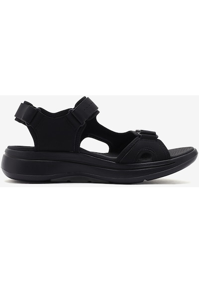 Skechers Go Walk Arch Fit Sandal - Mission İi Erkek Siyah Sandalet 229064 Blk Siyah