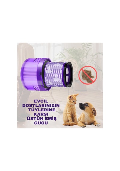 Dyson V11 Animal, Complete, Cordless, Torque İle Uyumlu Süpürge Filtresi