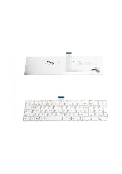Toshiba Uyumlu Satellite L850-Dlw Klavye Tuş Takımı Beyaz