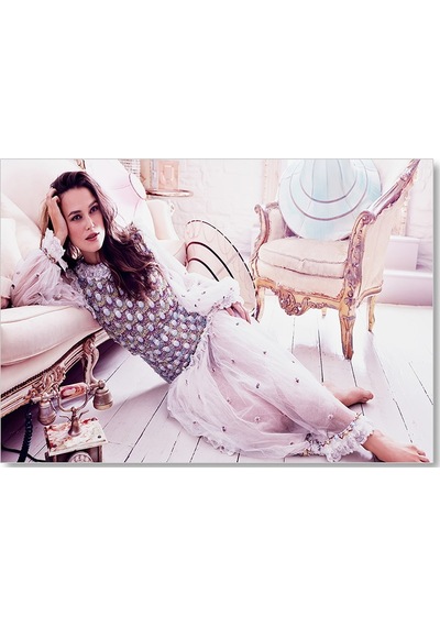 Cakasepetim Keira Knightley Harpers Bazaar Ahşap Mdf Tablo
