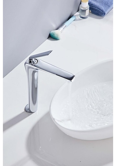 Sano Uzun Lavabo Bataryası Parlak Krom