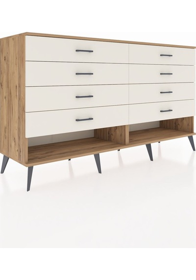 Hyperion Konsol 8 Çekmeceli 176x44x99 Çam-çam/aytaşı Çam-çam/aytaşı