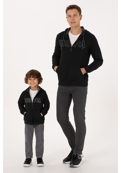 U.s. Polo Assn. Erkek Siyah Hırka Örme 50313719-vr046 Siyah