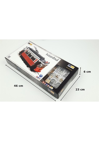 Occre 53010 1/24 Ölçek, Istanbul Tramwayı Ahşap Model Kiti-55334