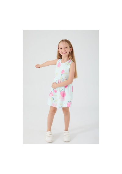 Rolypoly Kız Çocuk Pembe Elbise mint