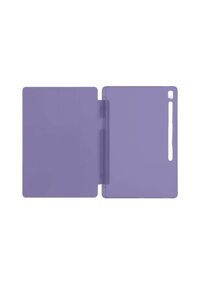 Apple İpad Pro 11 2024 Kılıf Kalemlikli Hugo Tablet Kılıfı - Mor Diğer
