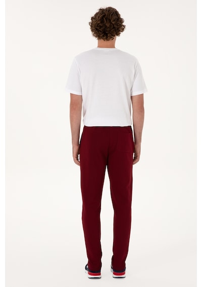 U.s. Polo Assn. Erkek Bordo Eşofman Altı 50307803-vr014 Bordo