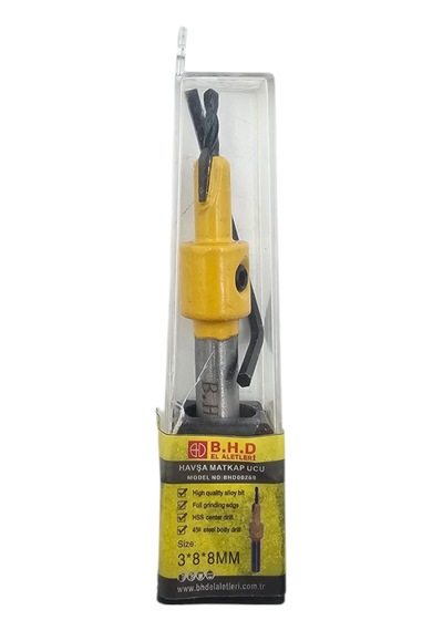 Fixonic B.h.d Bhd00269 3x8mm Havşa Matkap Ucu