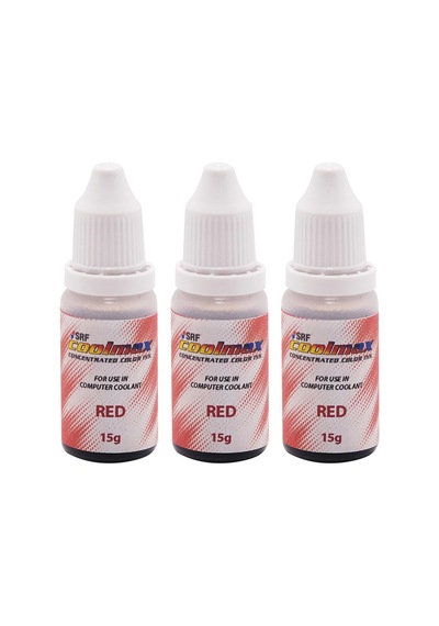 Bilgisayar Soğutma Sıvı Mürekkebi 3X15G Kırmızı