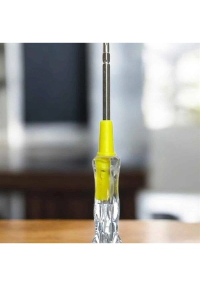 Test Cihazı Kontrol Kalemi Çift Başlıklı Şeffaf Elektrik Testi 32026347