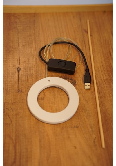 Bitki Geliştirme Led Lamba 5v Usb Tam Spektrumlu Bitki Yetiştirme Led Lamba Melek Halka Günışığı