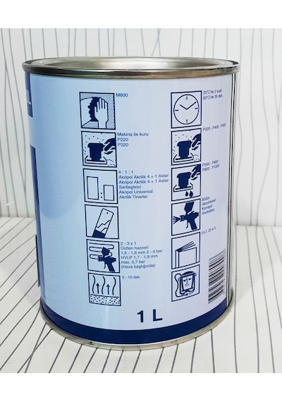 Akzo 4+1Akrilik Astar 1Litre