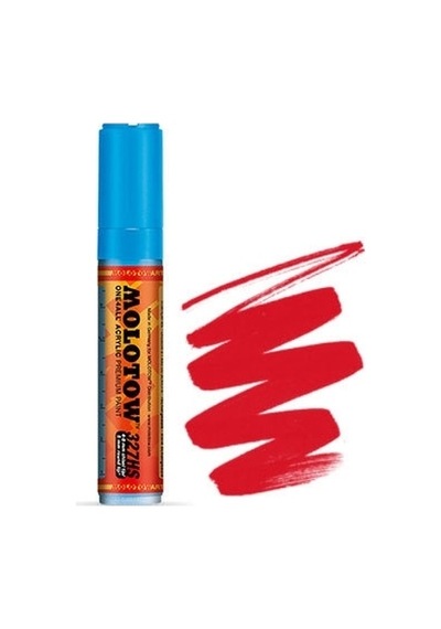 Molotow One4All. 327Hs Kesik Uç Marker. 4-8Mm - N 013 Traffic Red