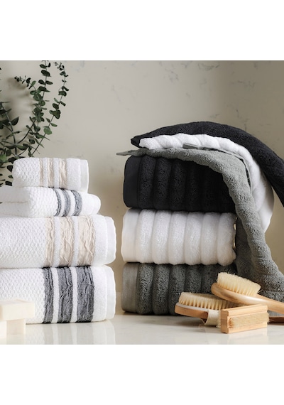 Mudo Home Stella El Havlusu Koyu Gri 30x50